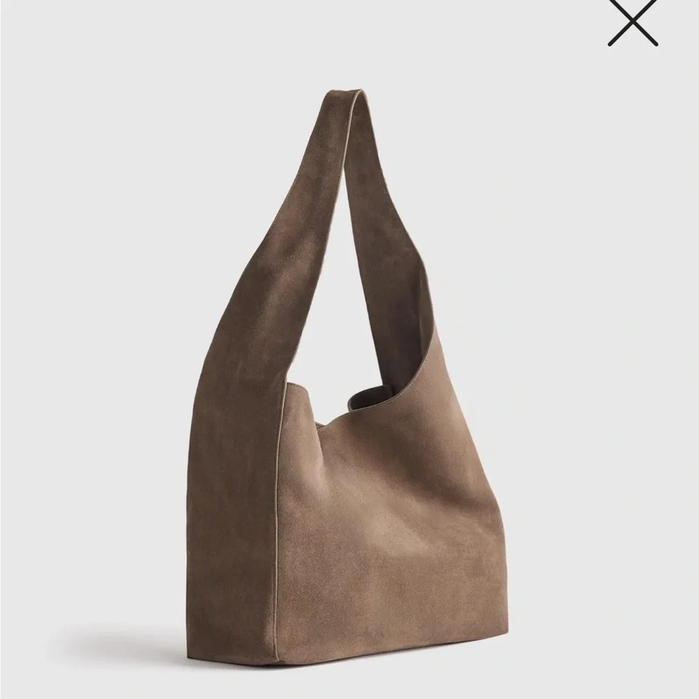 NWT Quince Brown Suede Women's Bag - Picture 5 of 7